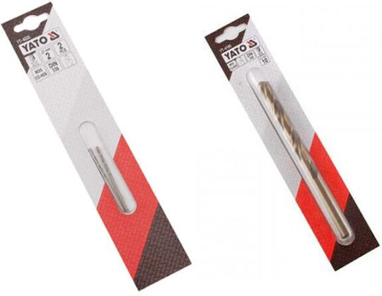 Yato Drill Bit Cobaltium with Cylindrical Shank for Metal and Wood 9