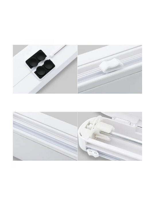 Roll Dispenser White 37x6.2x5.2cm FOX38443