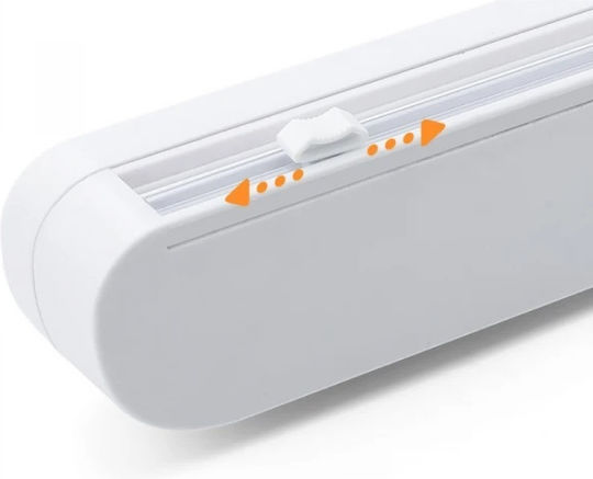 Distribuitor de role Albă 37x6.2x5.2cm FOX38443