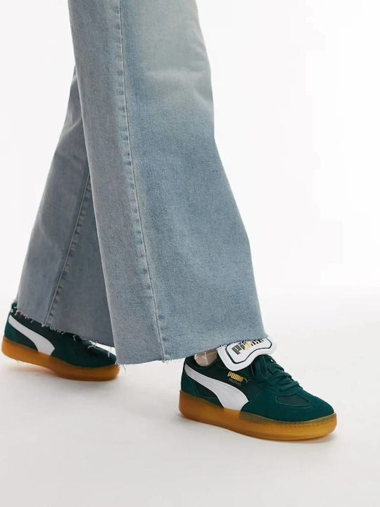 Palermo Moda Adidași Pentru Femei Verde Închis