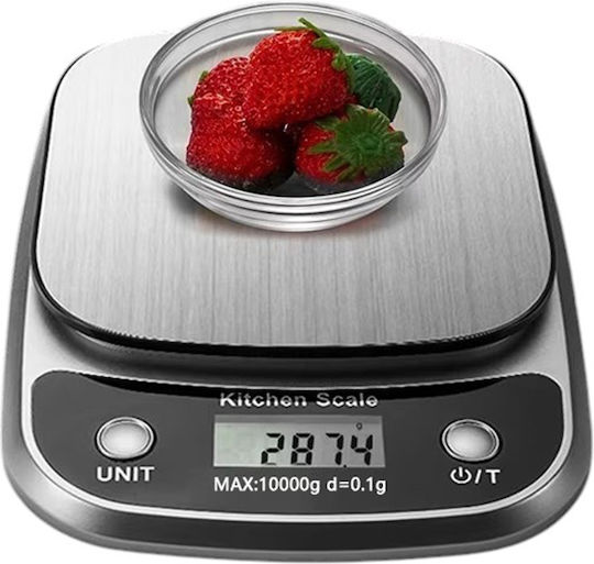 Digital Cântar de Bucătărie 1gr/10kg Argintiu