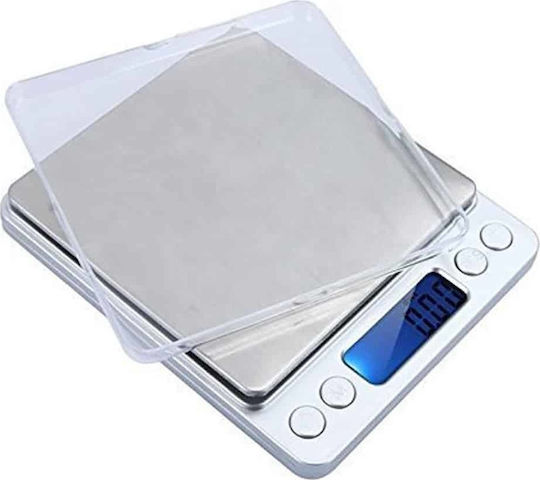 GeHock Mini Electronic Precision Commercial Scale with Weighing Capacity of 0.5kg and Division 0.01gr