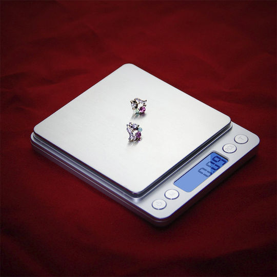 GeHock Mini Electronic Precision Commercial Scale with Weighing Capacity of 0.5kg and Division 0.01gr