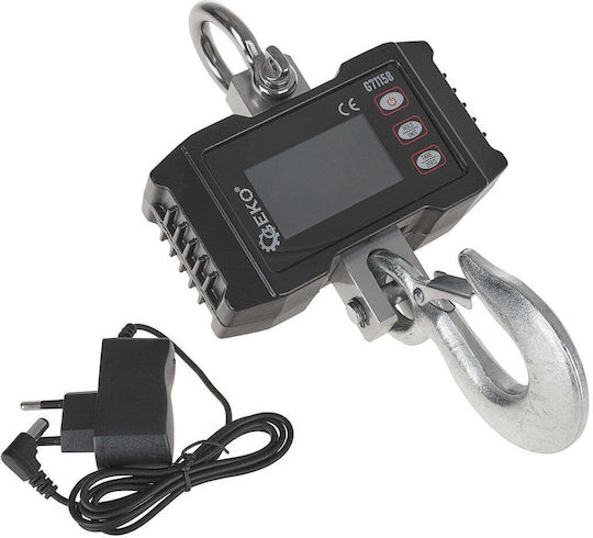 Cântar Electronic cu Cârlig Capacitate 1000 Kg Geko G71158