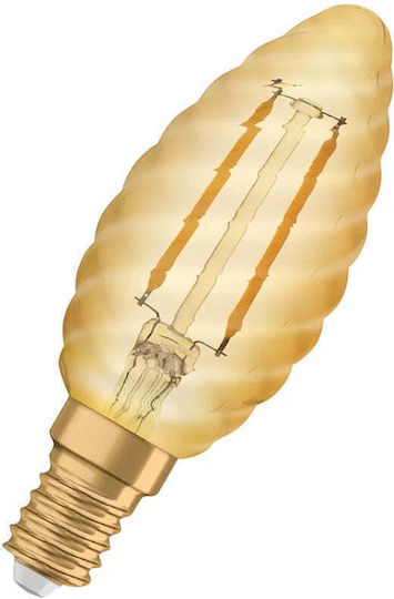 Osram Bec LED 1.5W 100mm pentru Soclu E14 Alb cald 120lm