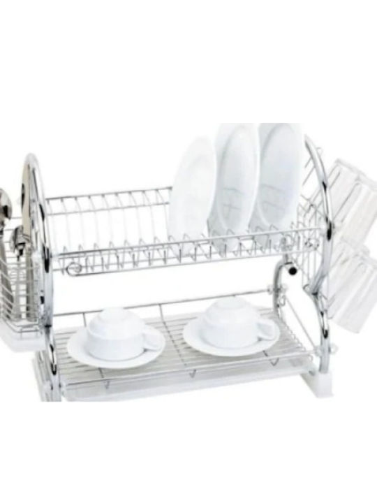 Scurgător De Chiuvetă Inox Gri 27x39x39cm