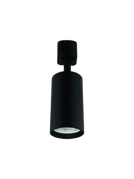 Vito Single Spot with Socket GU10 in Black Color