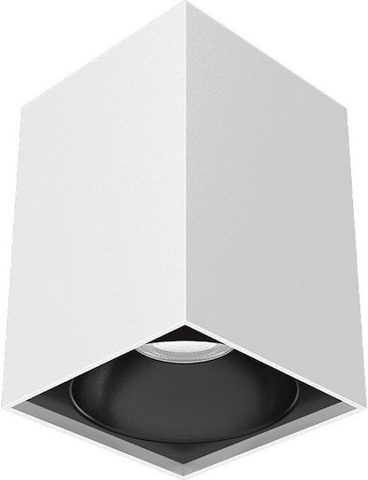 Braytron Единично Спот с Цокъл GU10 в Бял Цвят