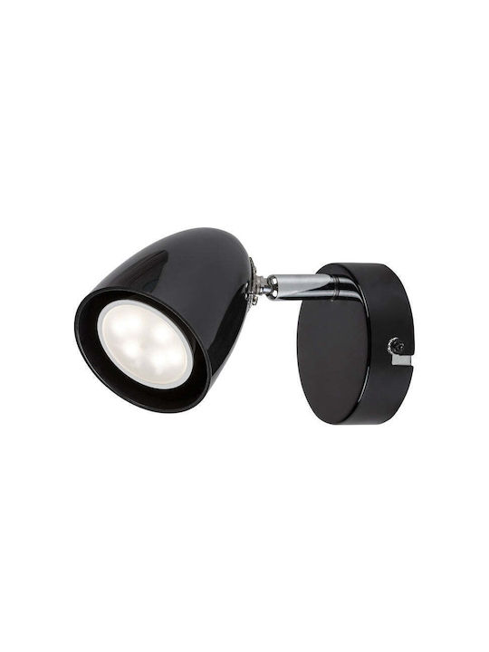 Rabalux Einzel Spot mit Fassung GU10 in Schwarz Farbe