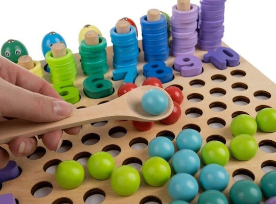 Minge Natural Wood Beads din Lemn