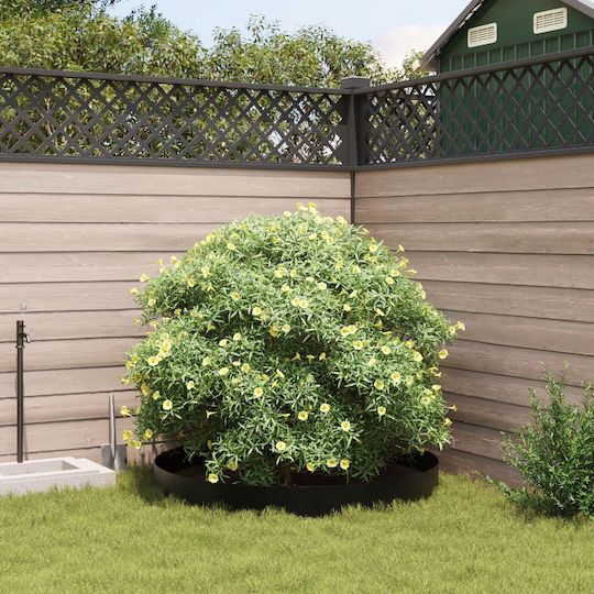 vidaXL Root fence Fabric Garden Border in Black Color 70cm x 5.0m