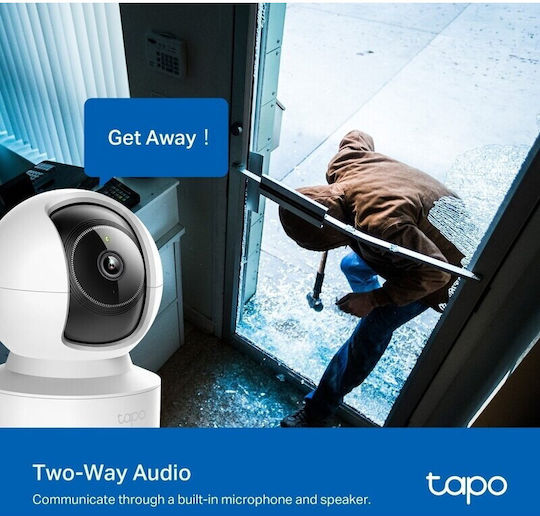 TP-LINK TAPO C222 v1 IP Surveillance Camera Wi-Fi Full HD+ 4MP with Two-Way Communication and 4mm Lens