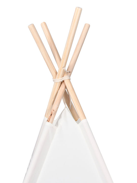 vidaXL Kids Indian Teepee Play Tent Orange