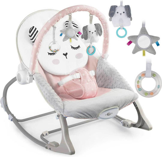 Electric Relax pentru Bebeluși Kitty Sleep cu Vibrații Roz pentru Copil până la 18kg
