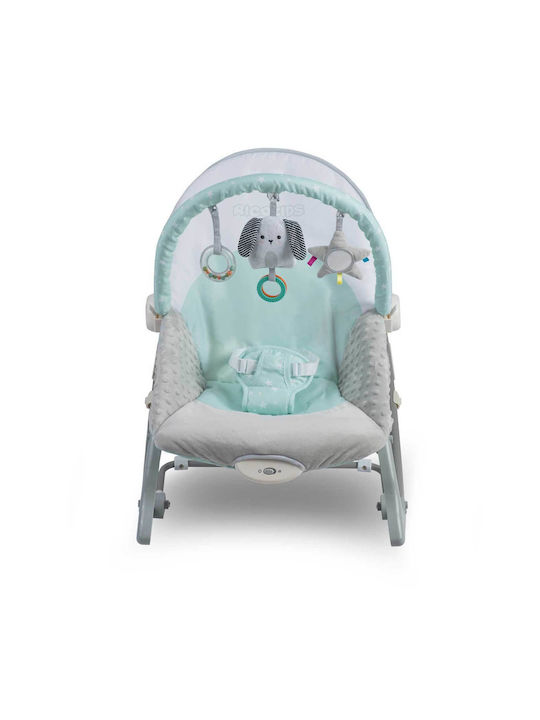 Electric Relax pentru Bebeluși Kitty Sleep cu Vibrații Verde pentru Copil până la 18kg