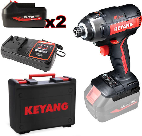 Keyang ID18BLA Παλμικό Κατσαβίδι Μπαταρίας Brushless 18V