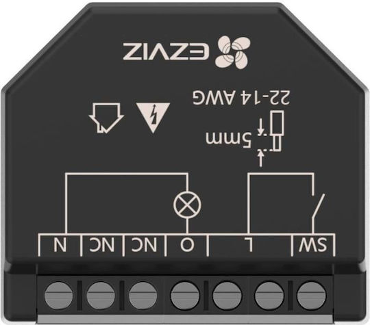 Ezviz Smart Switch 2 Καναλιών Wi-Fi 16A