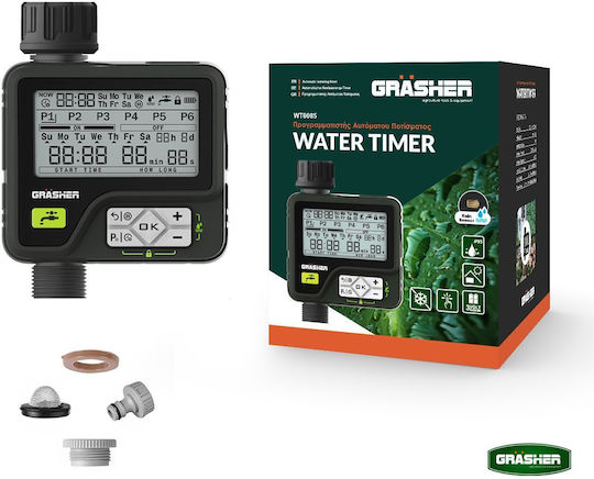 Grasher Bewässerungsprogrammierer Armatur Batterie 1 Ausgabe