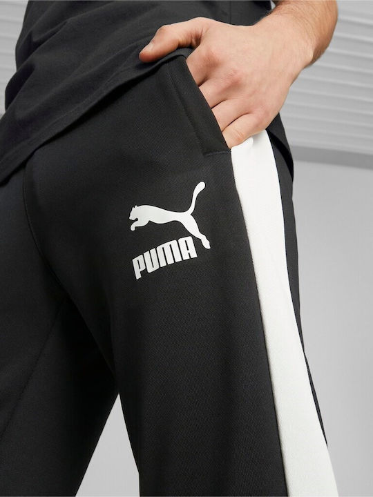 Iconic T7 Pantaloni de trening cu Elastic Negru