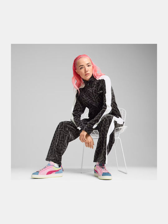 T7 Γυναικείο Track Jacket Μαύρο