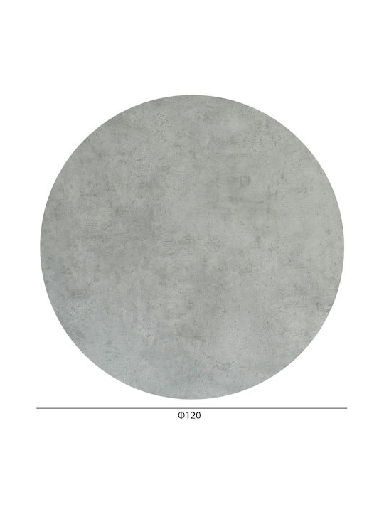 HomeMarkt Επιφάνεια Τραπεζιού από Μοριοσανίδα 120x120x1.2cm HM6351