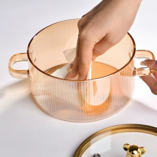 Dutch Oven Round Glass 1.6lt 1pcs
