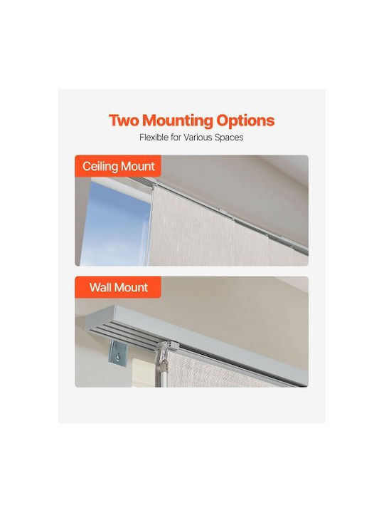 Vevor Roller Blinds Total Blackout Gray W85.8xH98.4cm MBGDBYCW4588U6BC9V0
