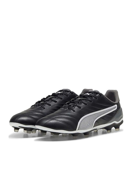 PUMA King Pro Fußballschuhe mit Stollen Schwarz