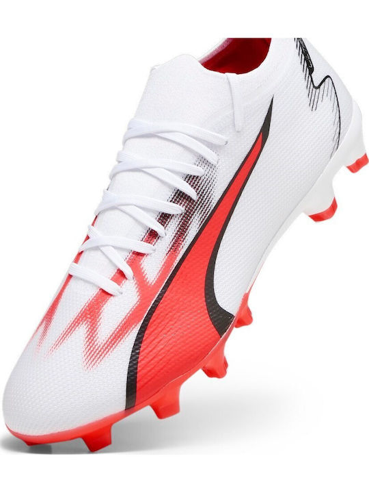 PUMA Match Футболни Обувки с Бутони Бели