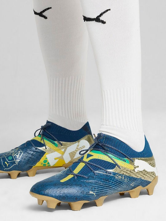 PUMA Future 7 Ultimate Fußballschuhe mit Stollen Blau