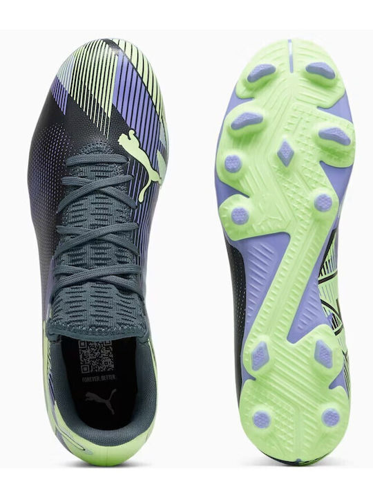 PUMA Future 7 Play Football Shoes with Cleats FG/AG Blue PUMA Future 7 Play Football Shoes with Cleats FG/AG Blue