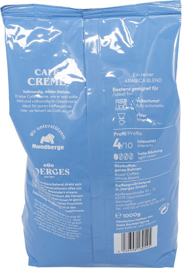 Gorilla Cafea Espresso Arabica Creme Blue Boabe 1kg