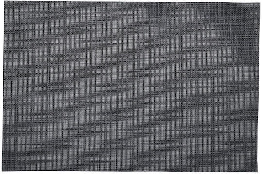 Estia Platzdeckchen Kunststoff Schwarz 45x30cm 1Stück Estia Platzdeckchen Kunststoff Schwarz 45x30cm 1Stück