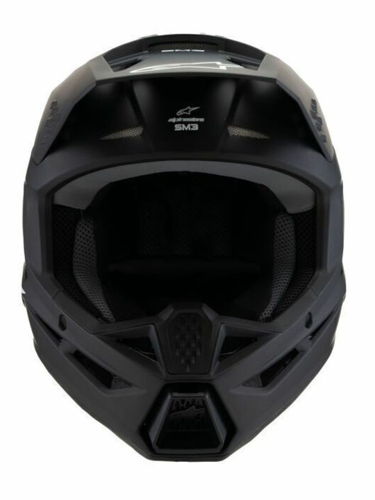 Alpinestars SM3 Черна Детска Каска За Мотор Мотокрос DOT / ECE 22.06 1060гр