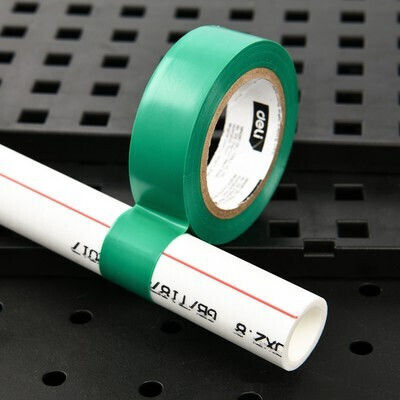 Deli Insulation Tape 18mm x 9.15m Green