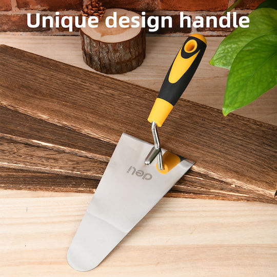 Deli Trowel Inox 310x180mm with Plastic Handle DL509322