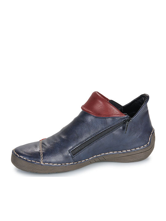 Women's Ankle Boots Navy Blue
