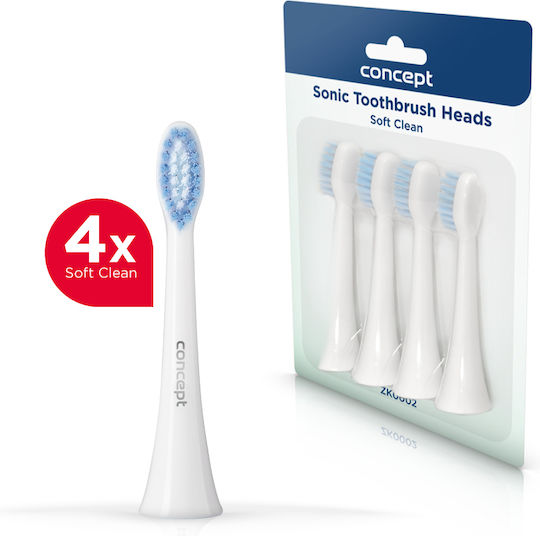 Concept Perfect Smile Soft Clean ZK0002 Резервни Части За 4 Бр