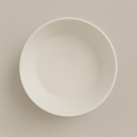 Kutahya Porselen Serving Bowl Round made of Porcelain White 6pcs