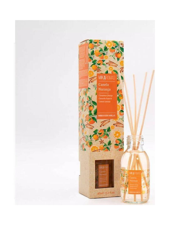 Mikaromas Cinnamon Orange Scented Sticks 95ml