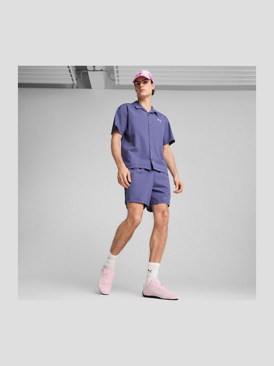 Wardrobe Essentials Αθλητική Ανδρική Βερμούδα Μωβ