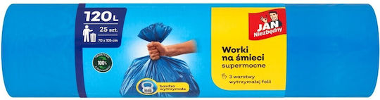 Jan Niezbędny Trash Bags Capacity 120lt 25pcs Blue