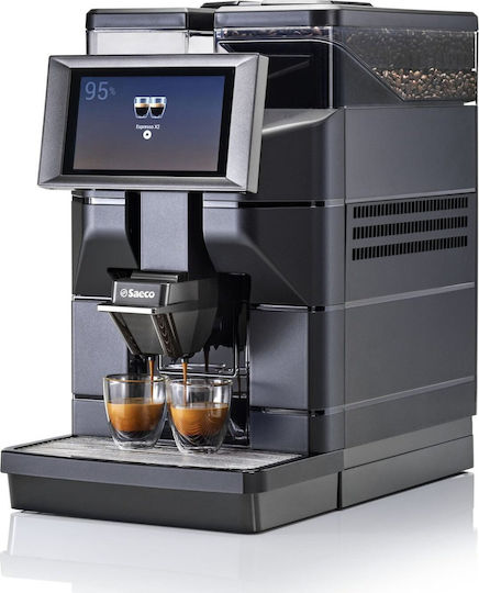 Saeco Magic B2 Automatic Espresso Coffee Machine 1300W Pressure 15bar with Grinding Mill Silver 9J0425