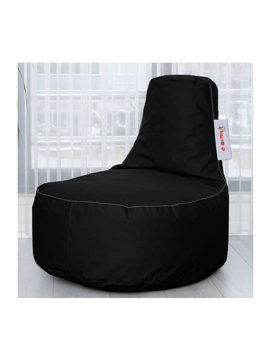 Bean Bag Chair Waterproof Eva Black 64x70x80cm