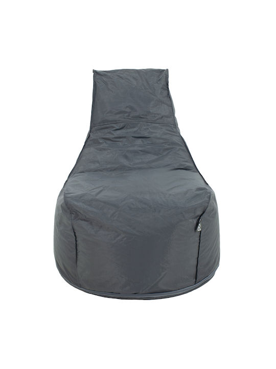 Puff Sessel Wasserdicht Bolt Graue 77x77x90cm