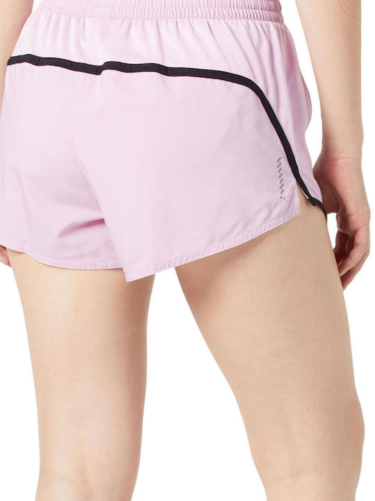 PUMA Velocity 3'' Γυναικείο Αθλητικό Σορτς Ροζ