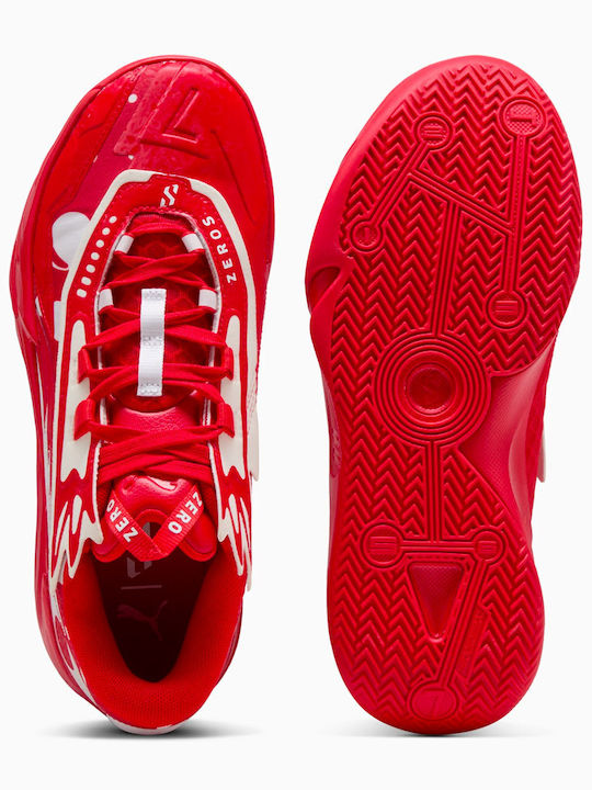 Scoot Zeros II Low Basketball Shoes Red