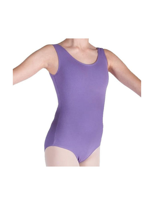 Sleeveless Kids Dance Bodysuit Black