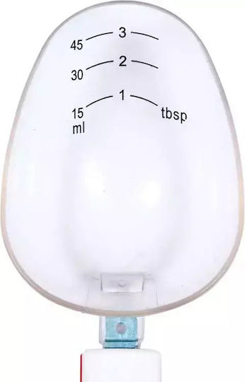 Toya Ψηφιακή Ζυγαριά Κουζίνας Κουτάλι έως 0.3kg Λευκή