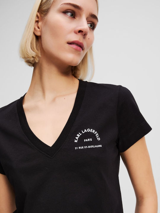 Women's Athletic T-shirt Black